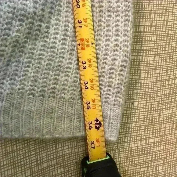 NWT Baciano Grey Women’s Open Kimono Jacket. Size M. Poly/wool Blend. 36” To Hem - Picture 9 of 9